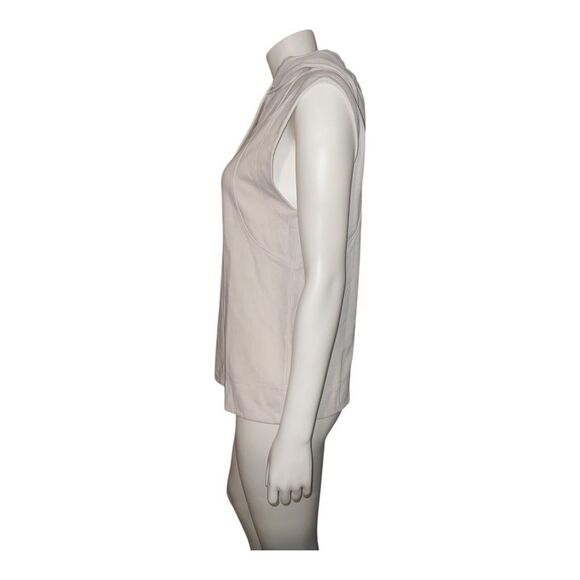 Athleta Sundown Tank Sweatshirt White Hoodie Activewear Extra Small NWOT - Picture 7 of 11